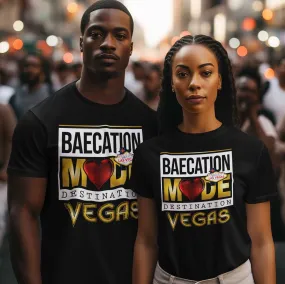 BaeCation Mode Vegas Shirt, Couple Las Vegas Baecation tshirts