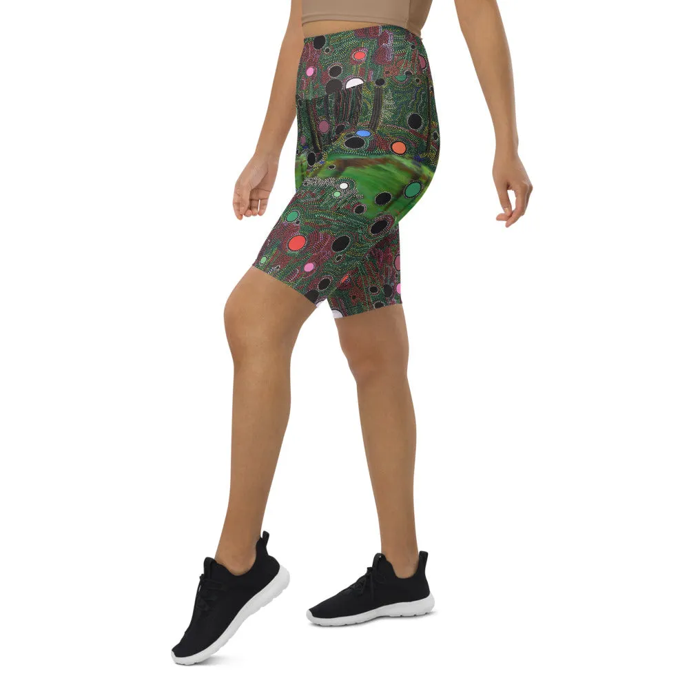 Biker Shorts - Particles