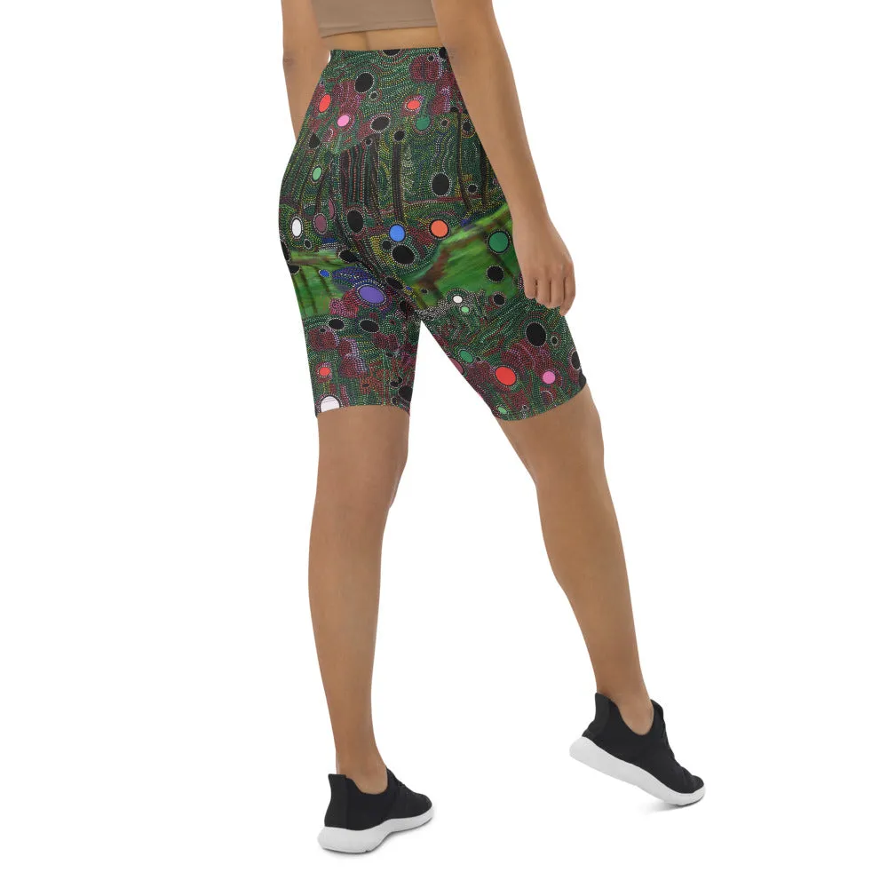 Biker Shorts - Particles