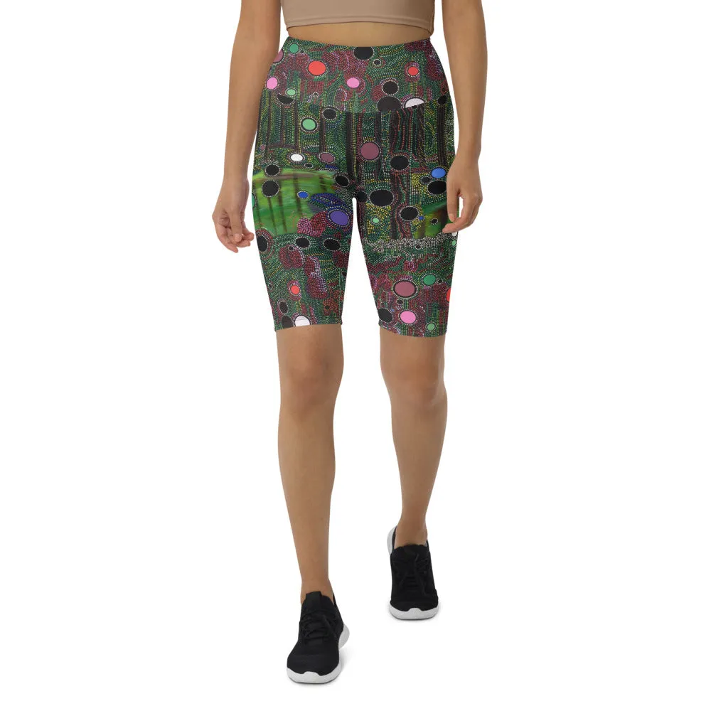 Biker Shorts - Particles