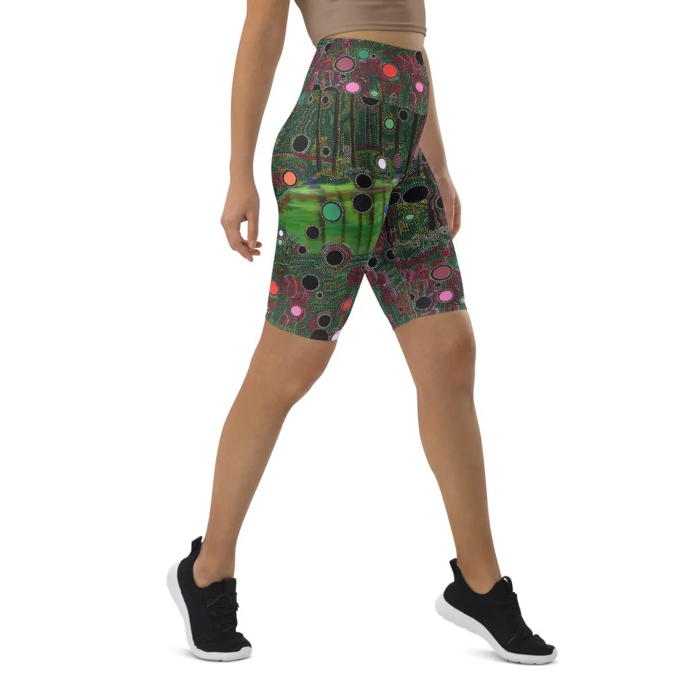 Biker Shorts - Particles