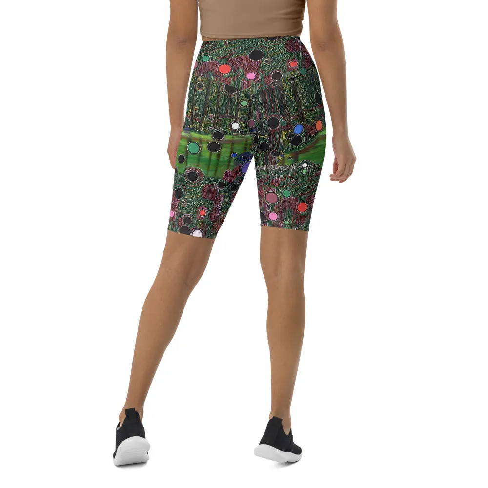 Biker Shorts - Particles