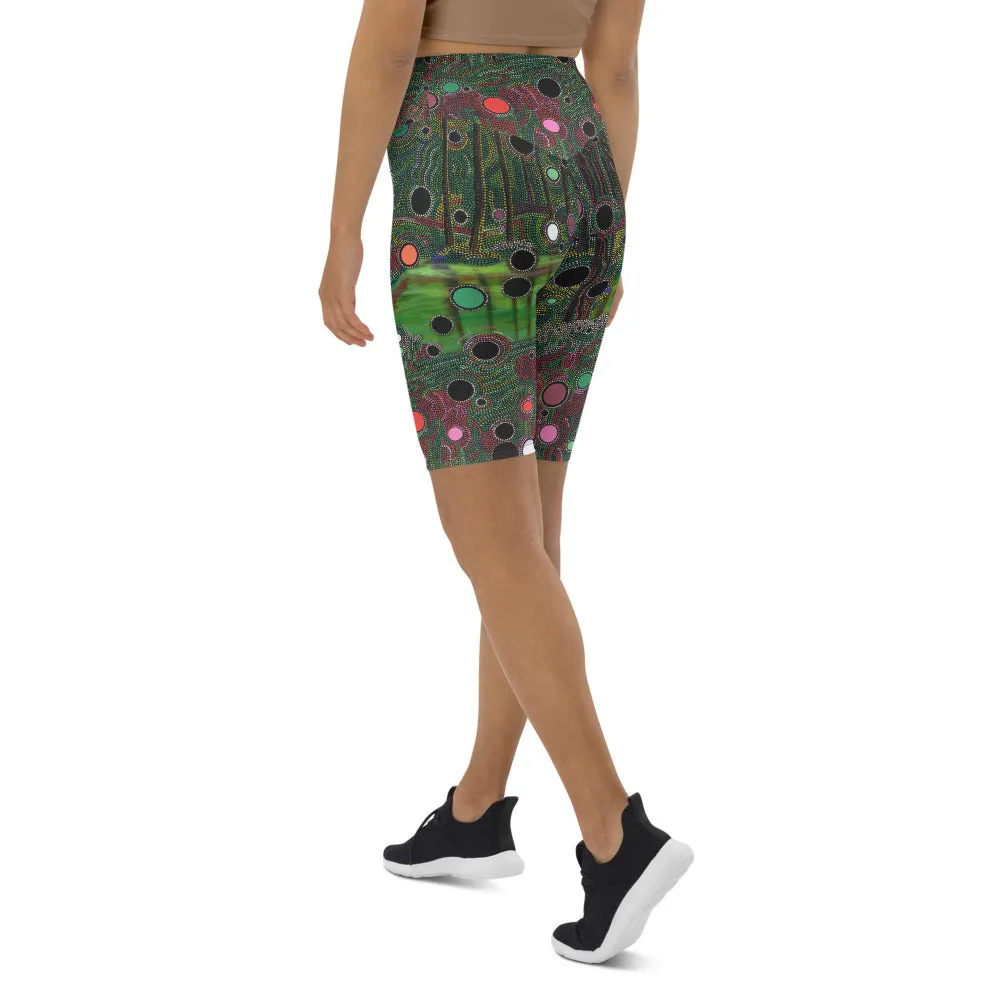 Biker Shorts - Particles