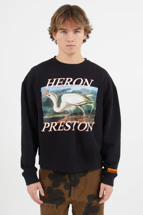 Black & Multicolour Graphic Print Sweatshirt