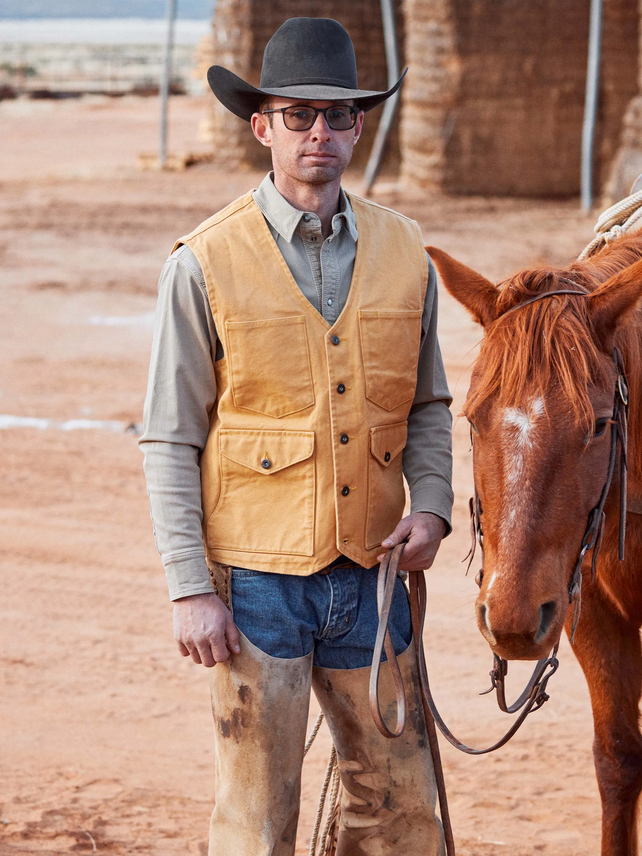 Brushcloth Vest
