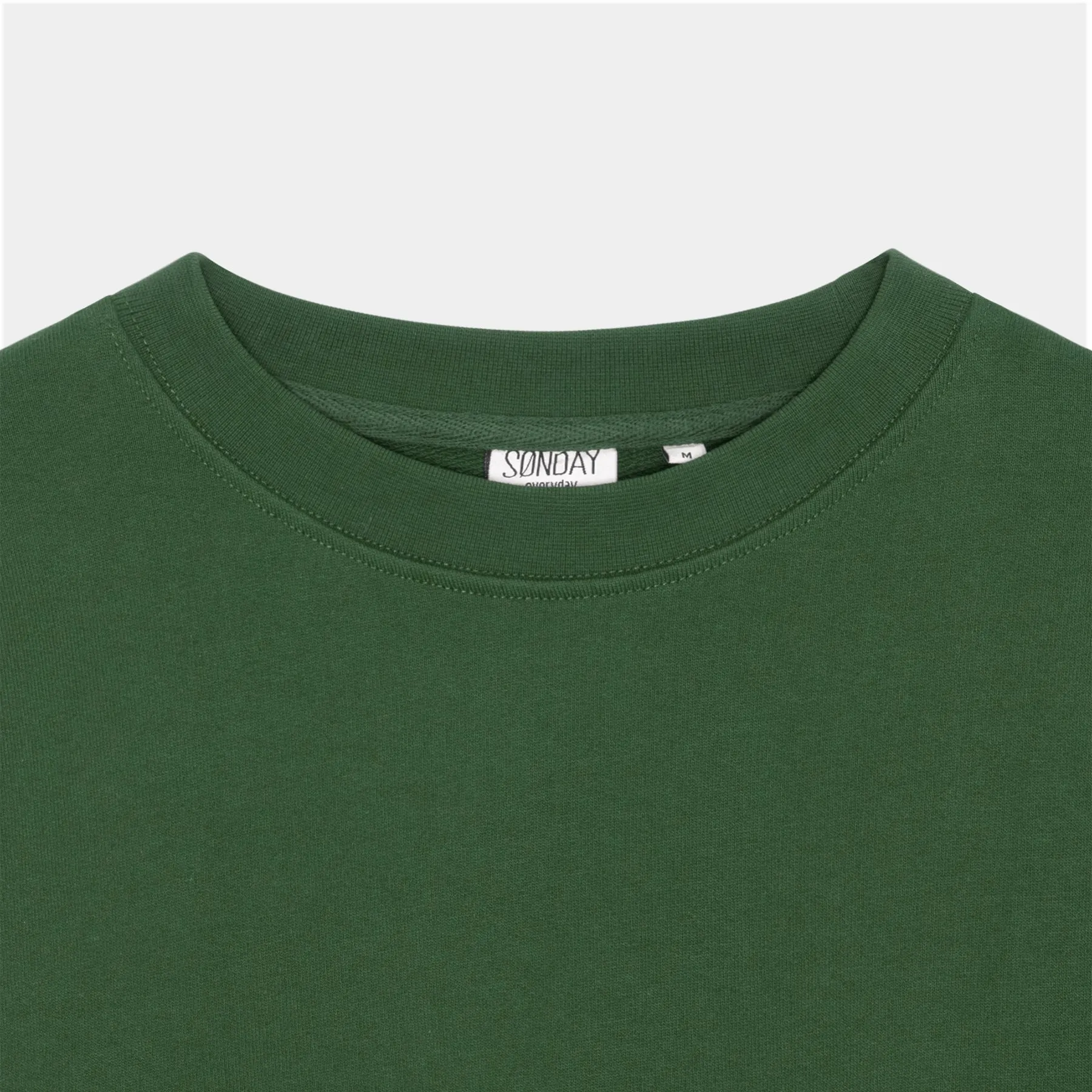 Crewneck dark green kids