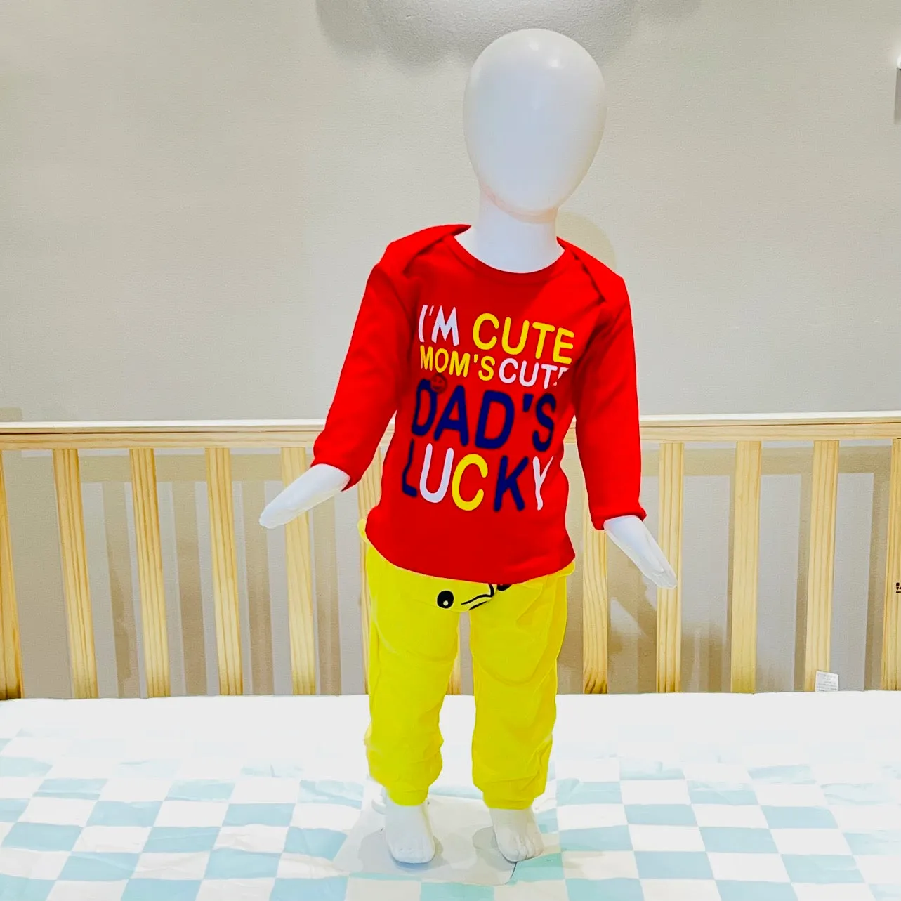 Fareto New Born Baby Daily Wear T-shirts Pyjama Sets (Pack of 5 )