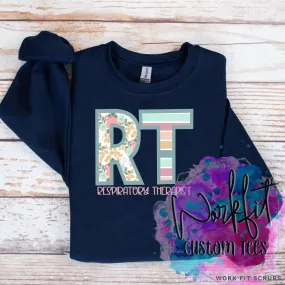 Respiratory Therapy Pastel Design CREWNECK